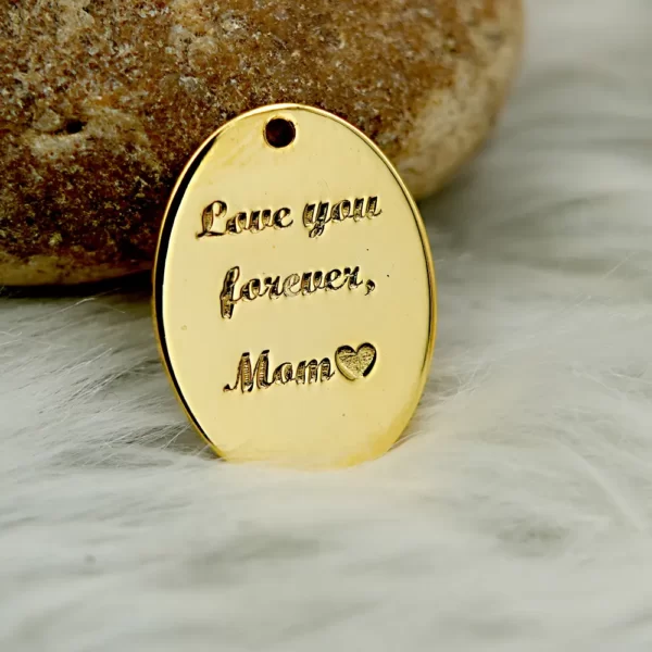 Personalized Engraved Handwriting Pendant