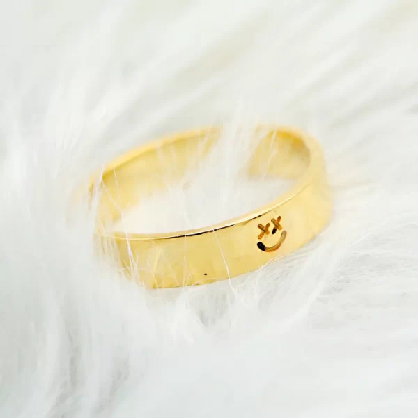 XX Smiley Ring