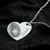 Personalised Name & Fingerprint Pendant